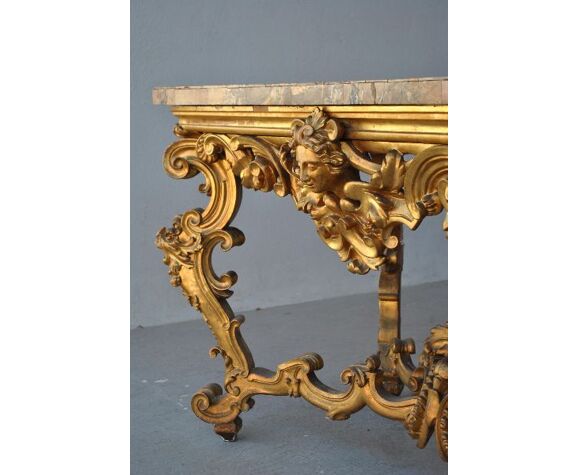 Large console rocaille style XIX | Selency