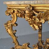Large console rocaille style XIX