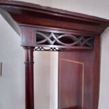 Mahogany wall shelf