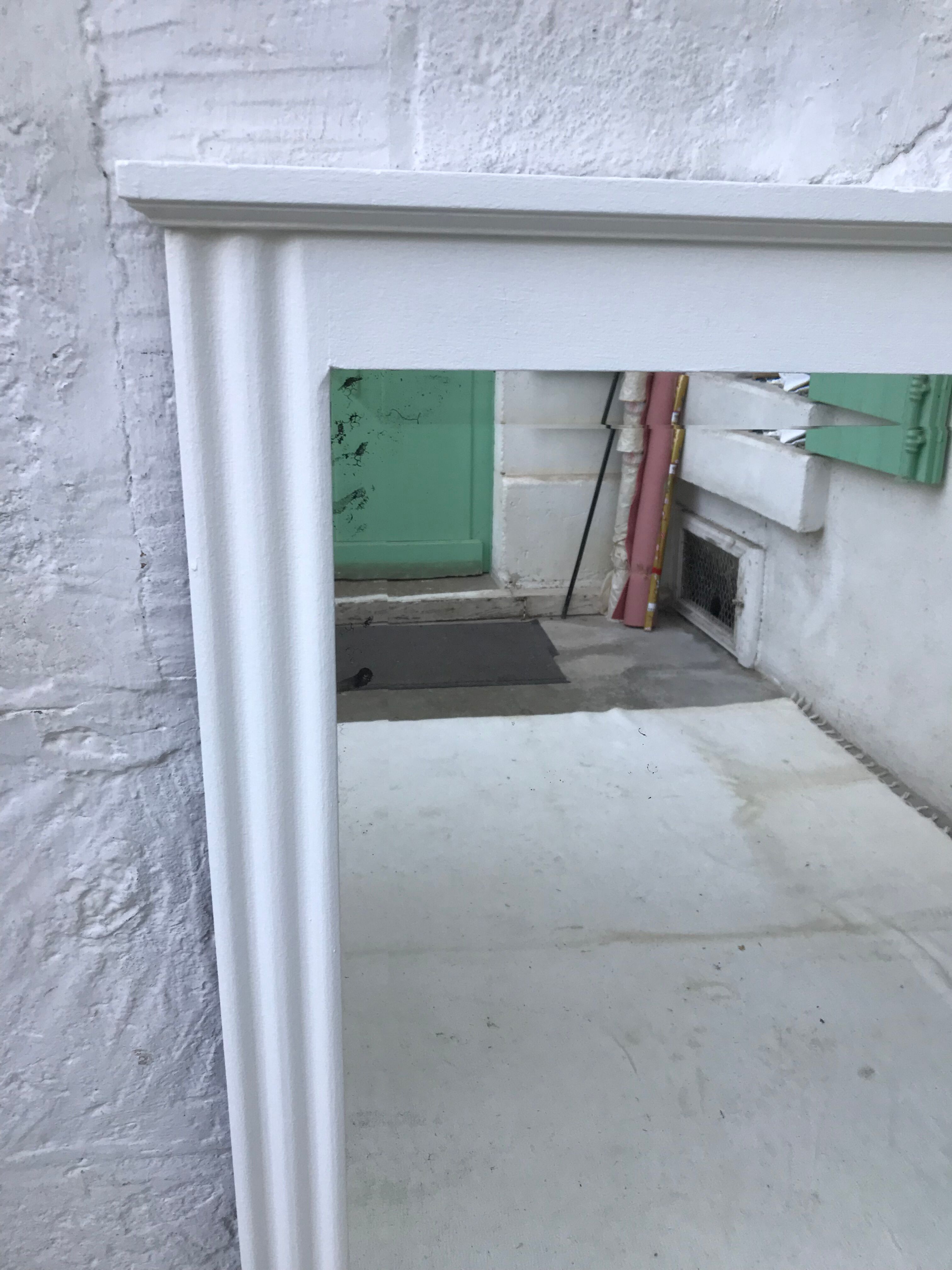 Art Deco beveled mirror