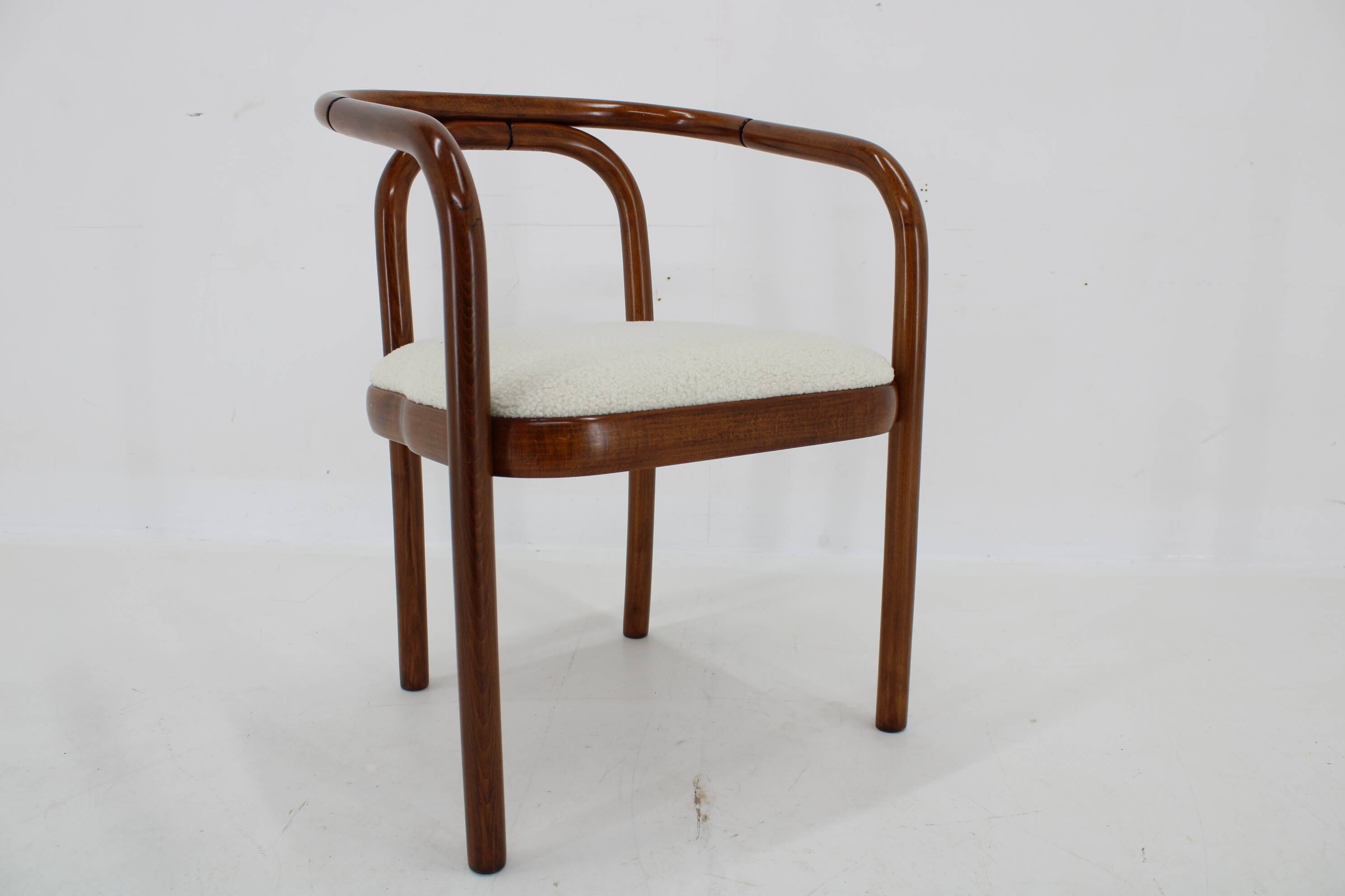 1970s antonin suman set of four dining chair by ton
