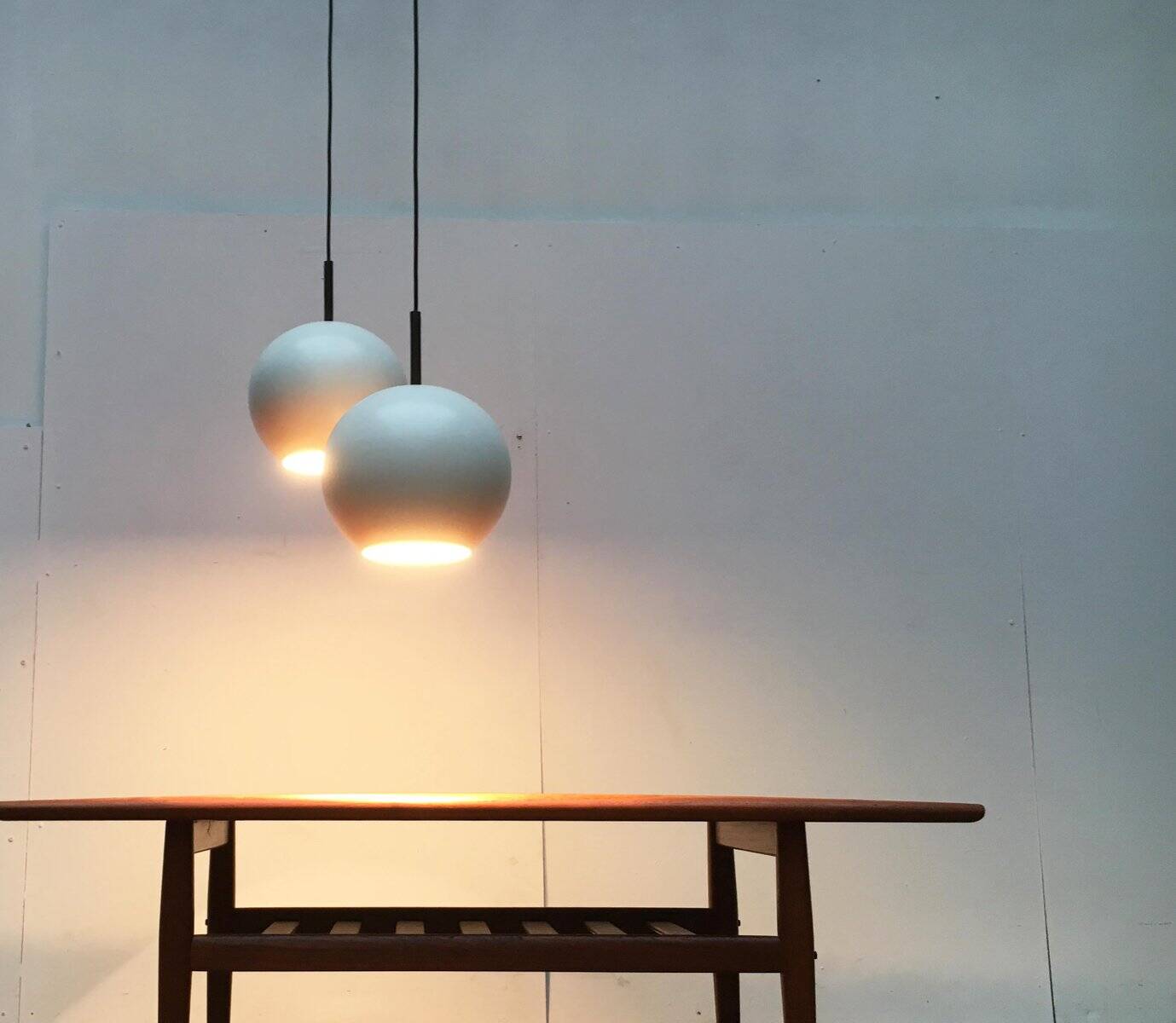 Suspensions allemandes Space Age de Staff, lot de 2