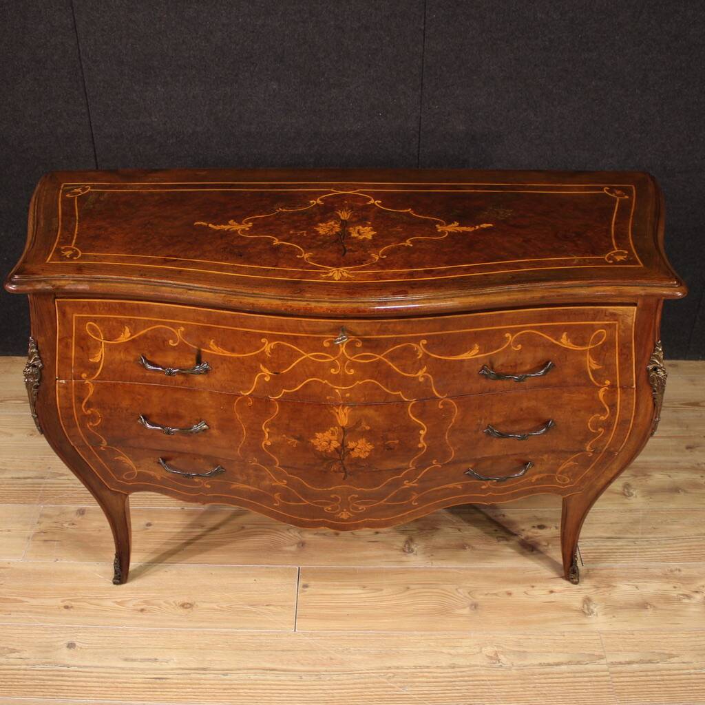 20th century Louis XV style chest of drawers