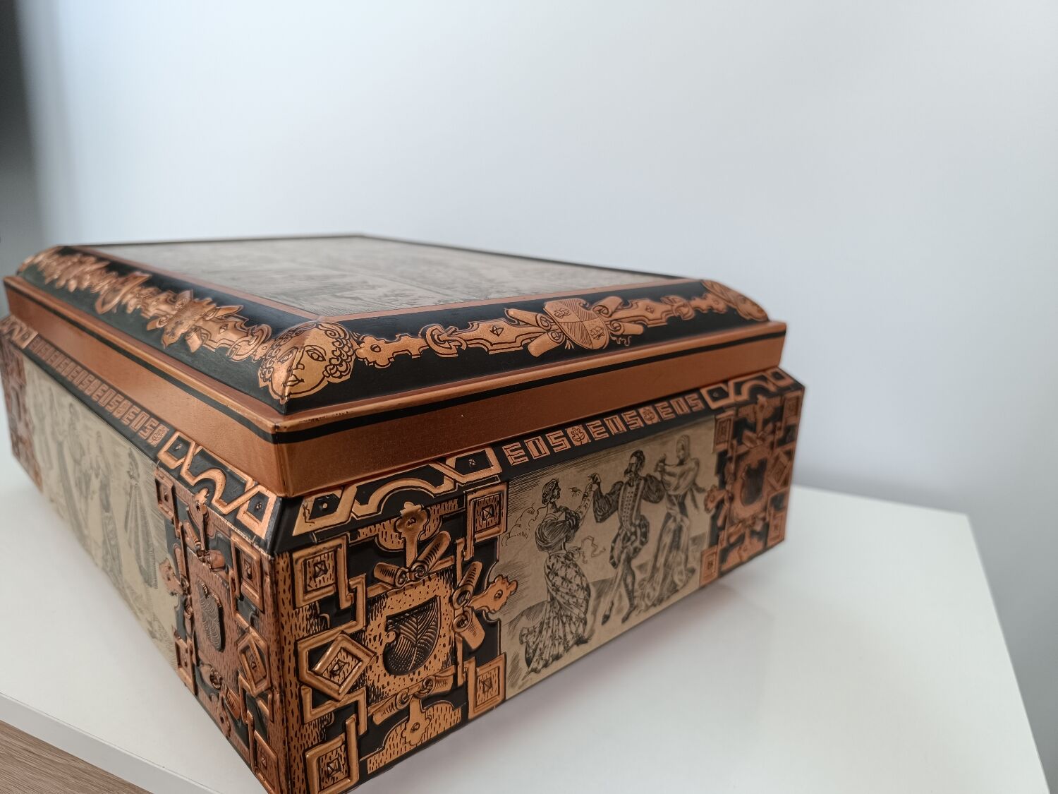 Metal box Lebkuchenfabrik Otto Schmidt Nüremberg