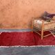 Moroccan rug Beni M'Guild red - 223 x 113 cm