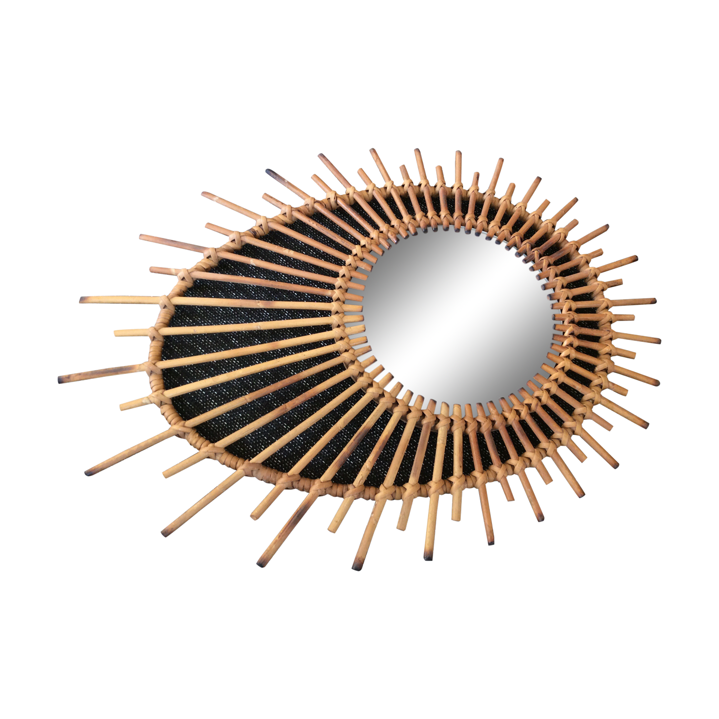Rattan mirror  72x55cm
