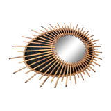 Rattan mirror  72x55cm