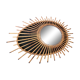 Rattan mirror  72x55cm