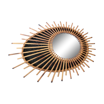 Rattan mirror  72x55cm