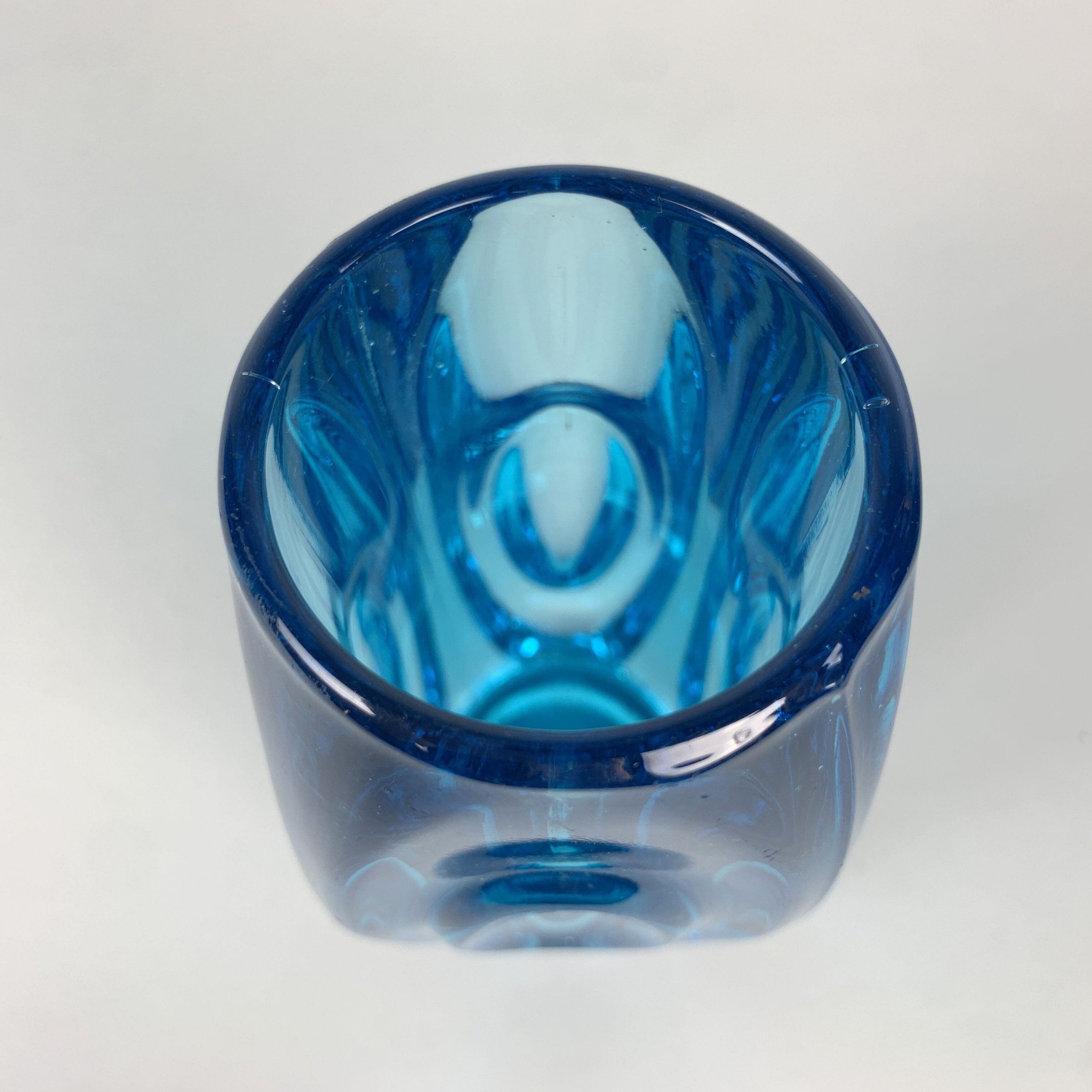 Glass Vase by Rudolf Shrotter for Sklo Union, 1950's