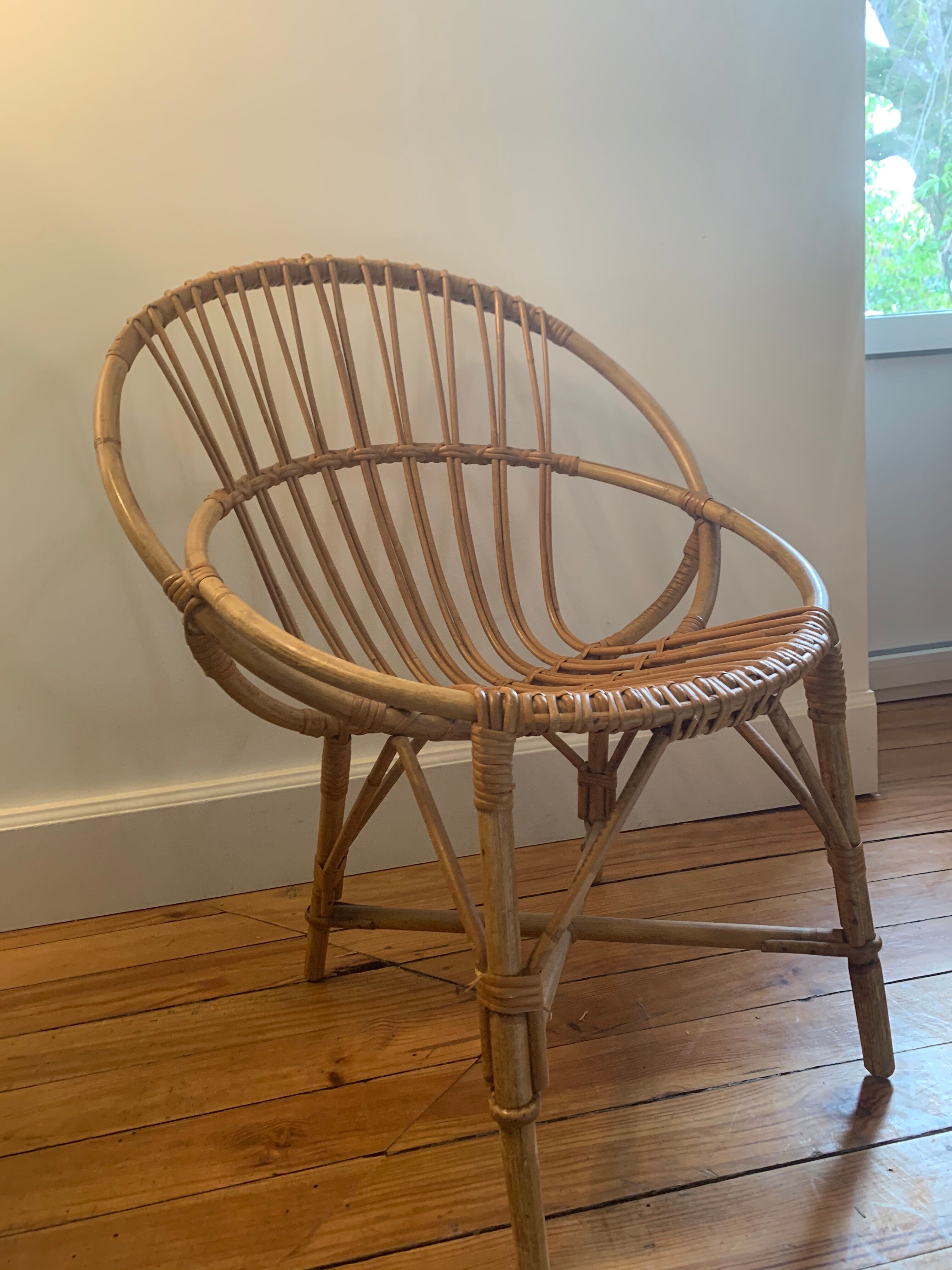 Fauteuil rotin