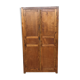 Old cabinet or wardrobe in fir from the 1950s 1960s vintage design