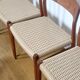 Set of 5 Niels O. Møller Model 75 dining chairs for J.L. Møllers Møbelfabrik