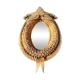 Vintage Audoux-Minet mirror. 1950s. Rope/hemp/leather