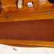 Secretary in solid cherry wood in Louis XV style.