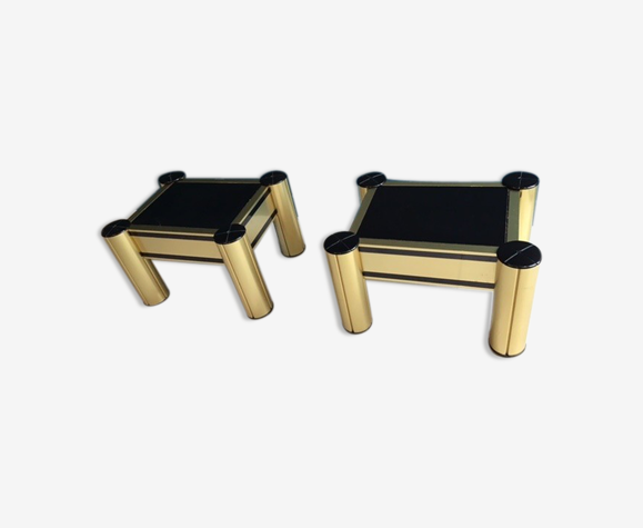 2 tables de chevet années 70