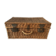 Old rattan trunk