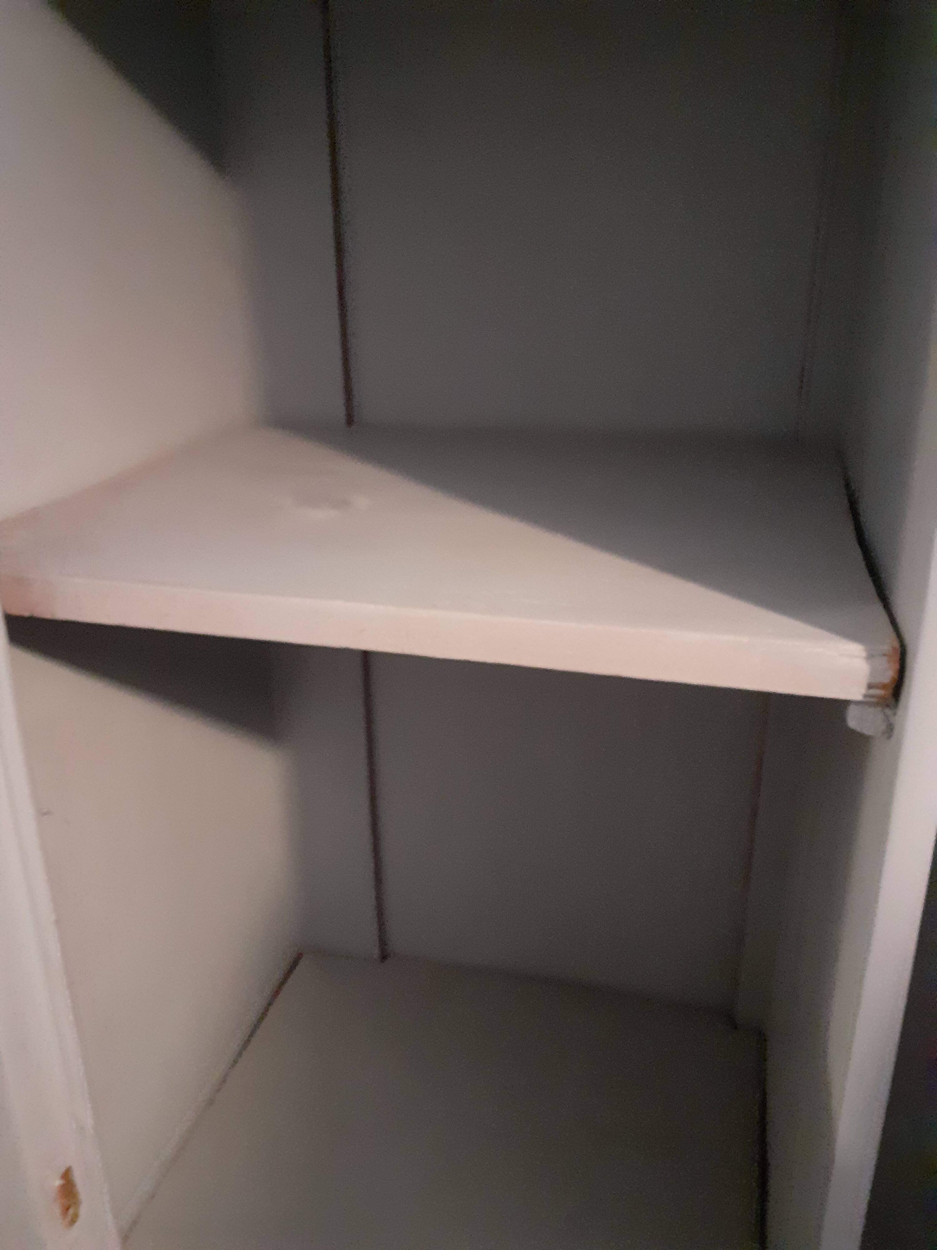 Vintage gray cabinet