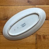 Ironstone dish, Passiflore KG Lunéville, circa 1900