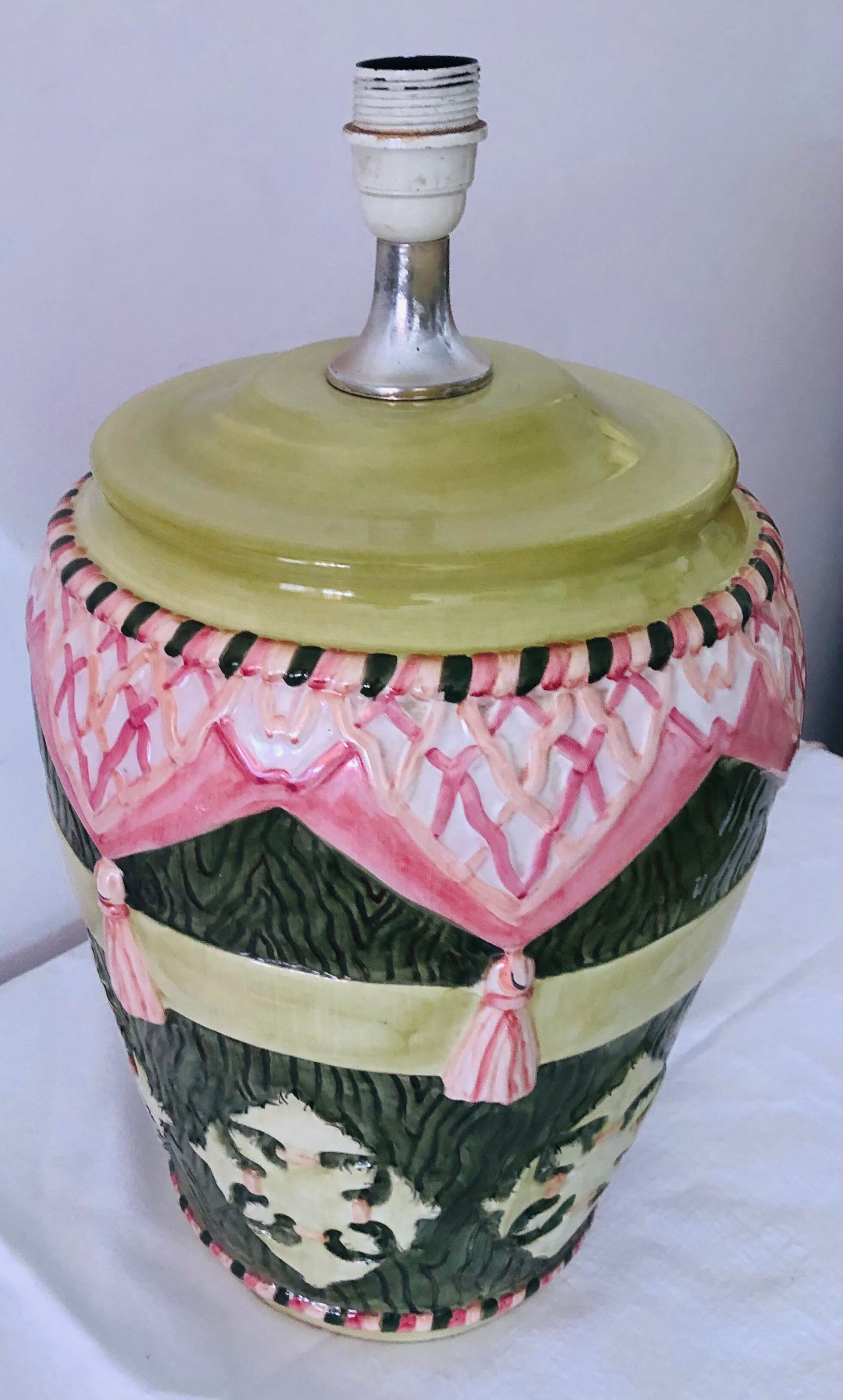 Colorful vintage lamp