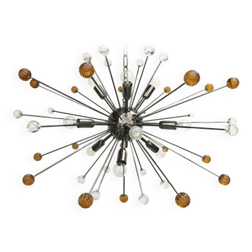 Lustre en verre de Murano