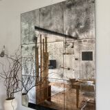 Aged look mirror