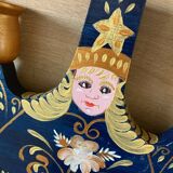 Traditional Russian painted candlesticks