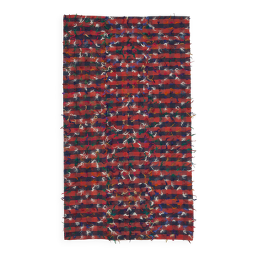 Tapis kilim anatolien vintage fait main turc 185 cm x 324 cm
