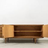 Vintage ash sideboard by BFM, poland, 1960s