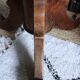 Tabouret de piano ancien en velours vert et bois de noyer