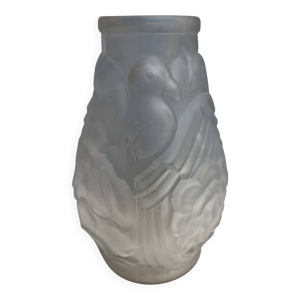 Vase art deco signeé