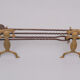 19 Century, Brass Fire Place Tools, Dutch
