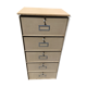 Valve cabinet Ronéo beige 5casiers