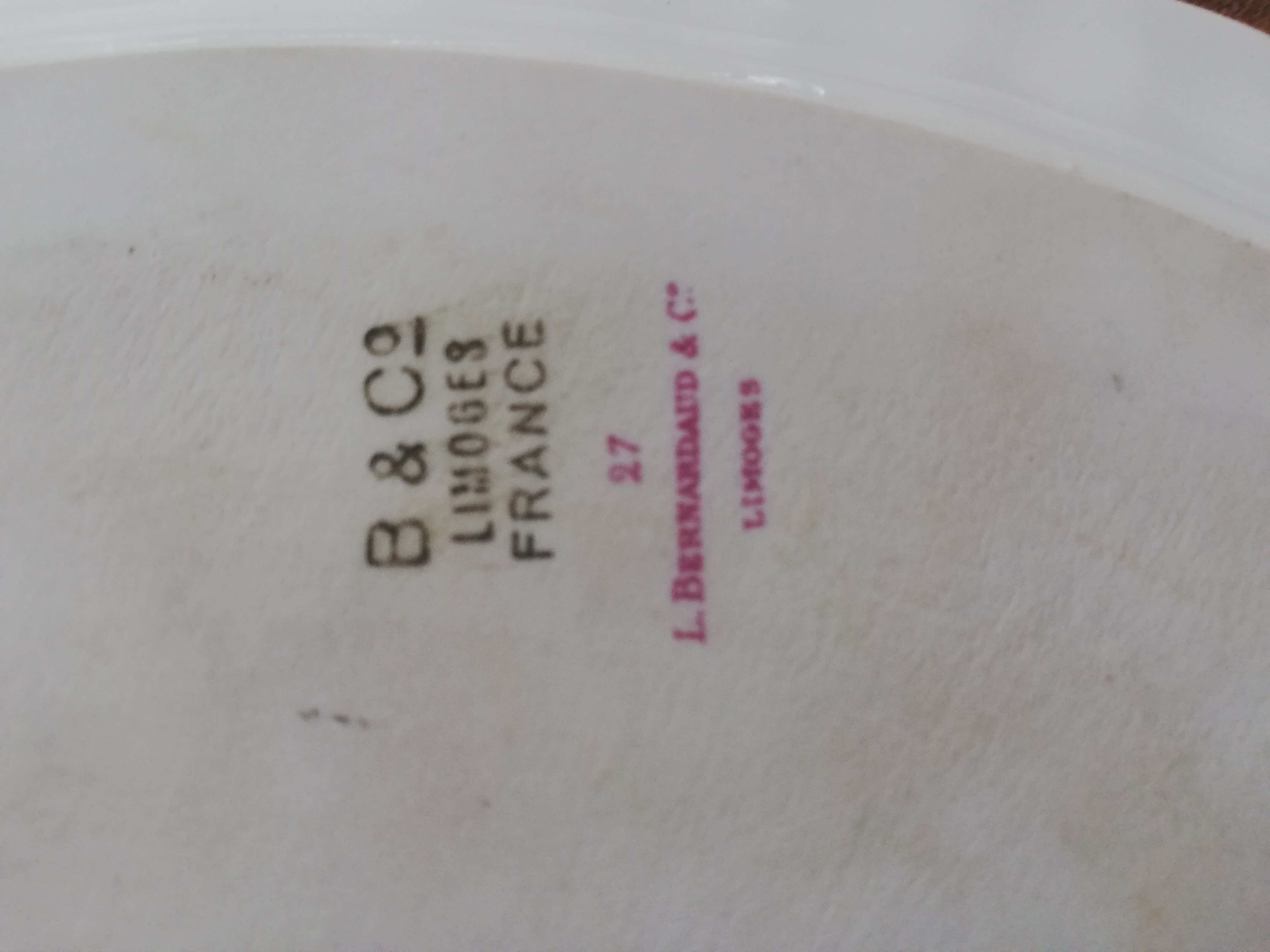 Vintage porcelain dish