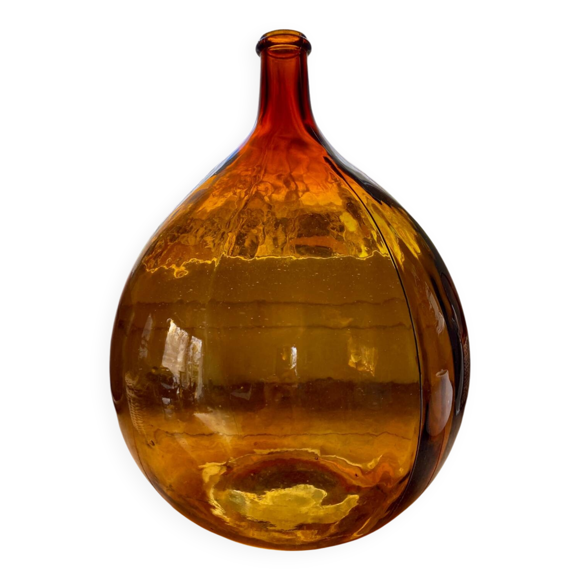 Amber demijohn 30L