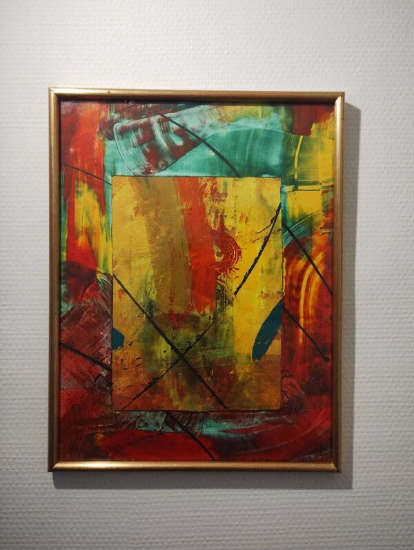 Peinture abstraite contemporaine