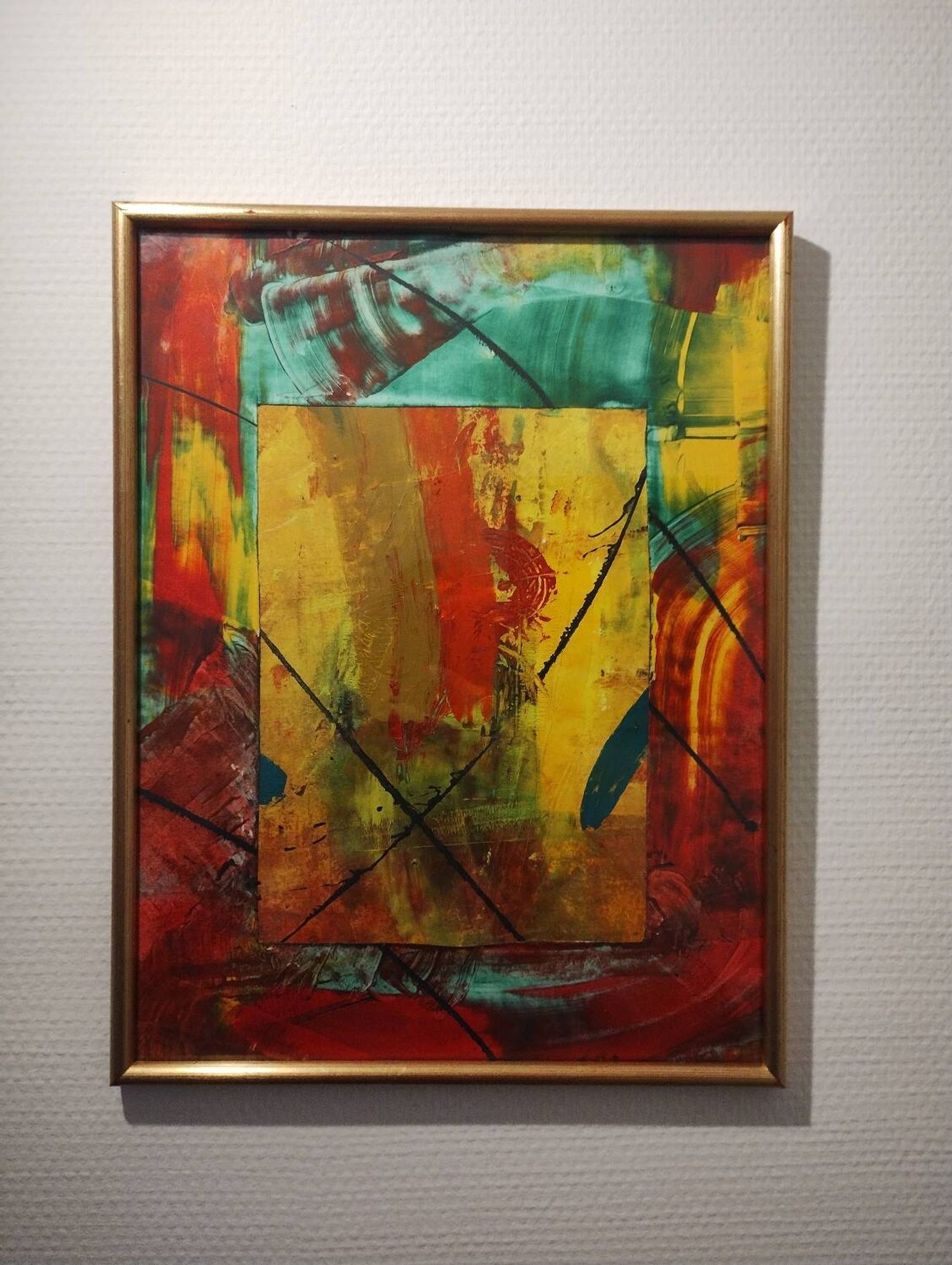Peinture abstraite contemporaine