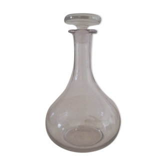 Old glass decanter