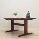 Table en acajou, design danois, années 1990, fabricant : Skovby