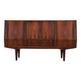 Buffet haut en palissandre, design danois, années 1970, production : Danemark