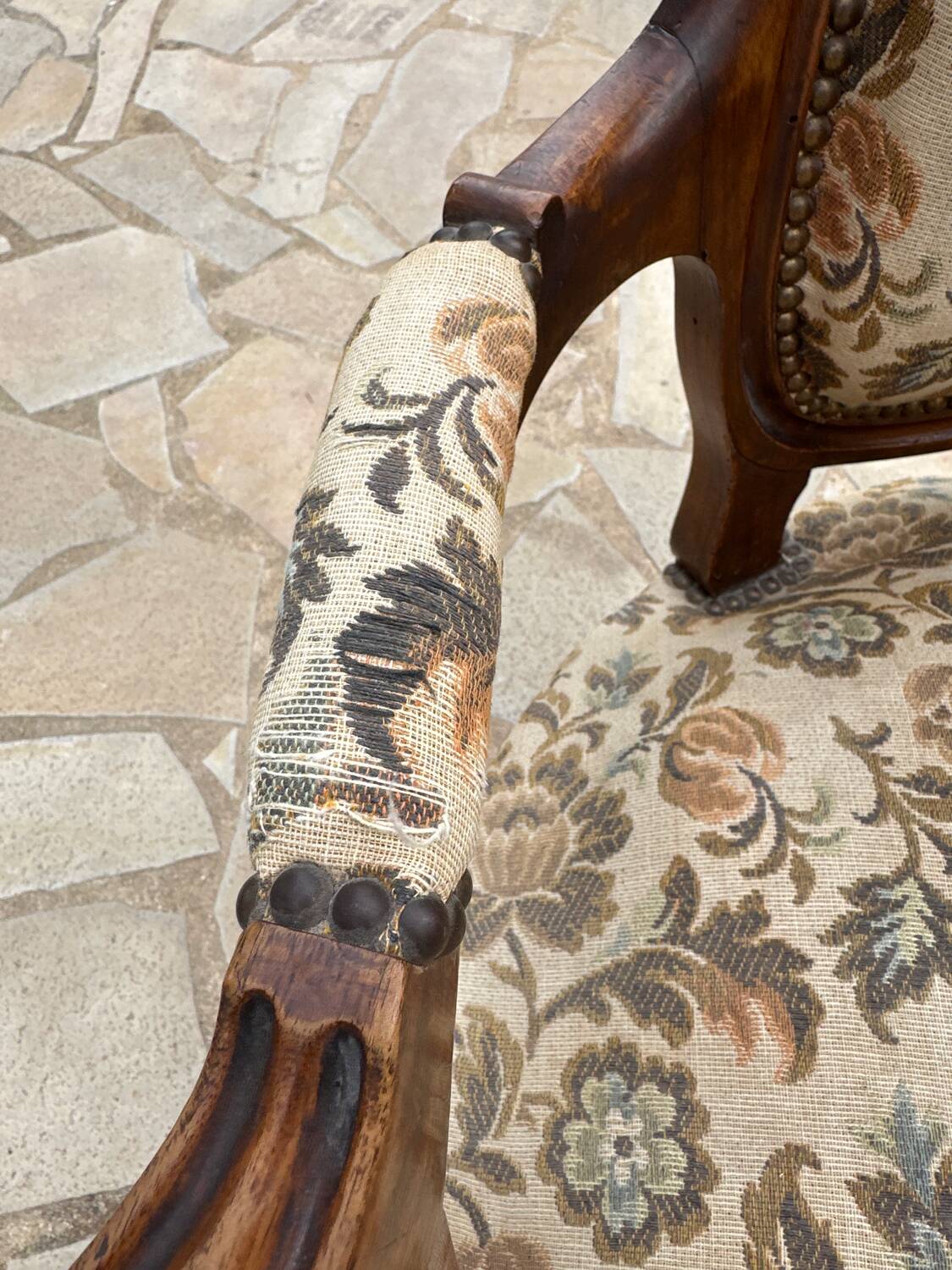 Louis XV style armchair