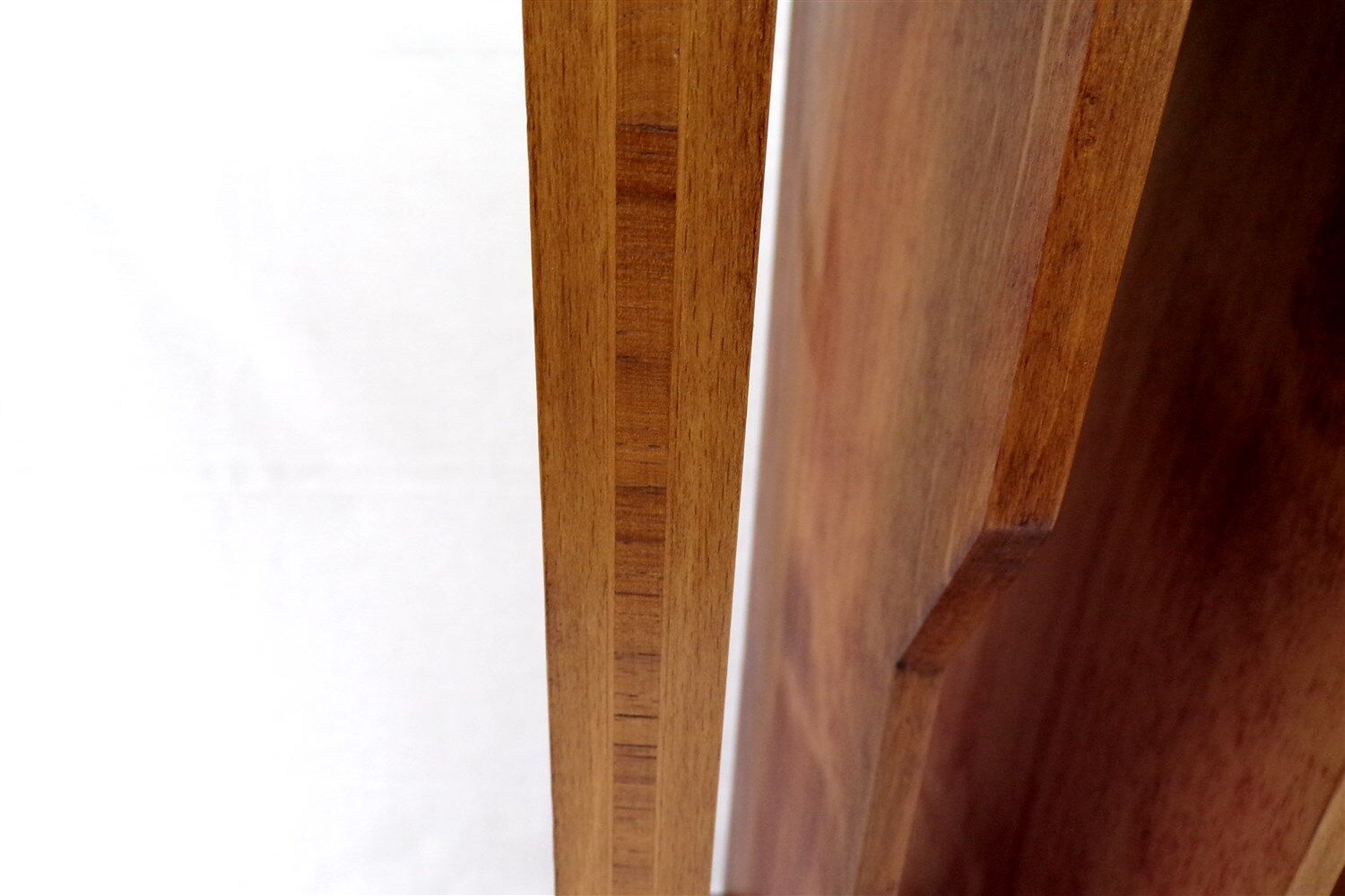 Vintage table-piece furniture with music magazines