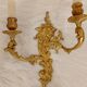 bronze wall light signed Petitot