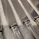 12 silver plated table knives, goldsmith SFAM, art deco style