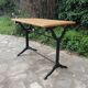 Bistro table with wooden top, 1930