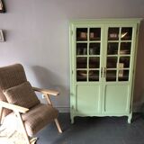 Glass-glazed Parisian wardrobe