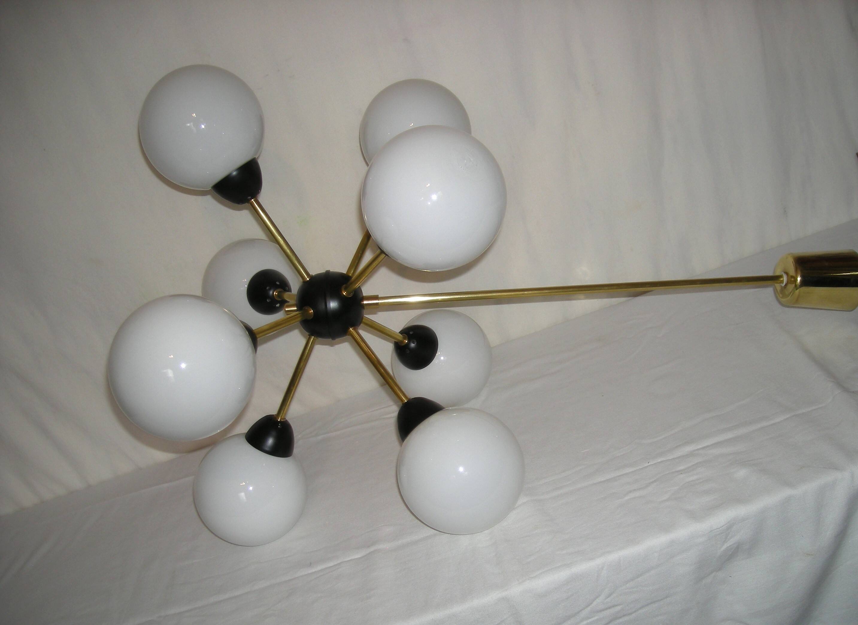 Sputnik chandelier from the 50s - 60s