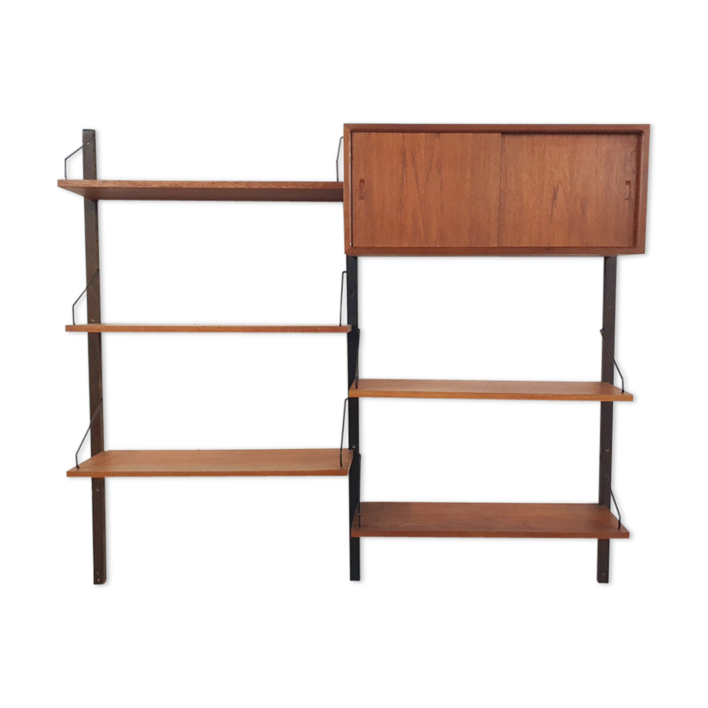 Poul Cadovius for Royal system teak wall unit, Denmark 1950