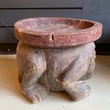 Pair of African stools