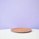 Assiette de service en teck vintage